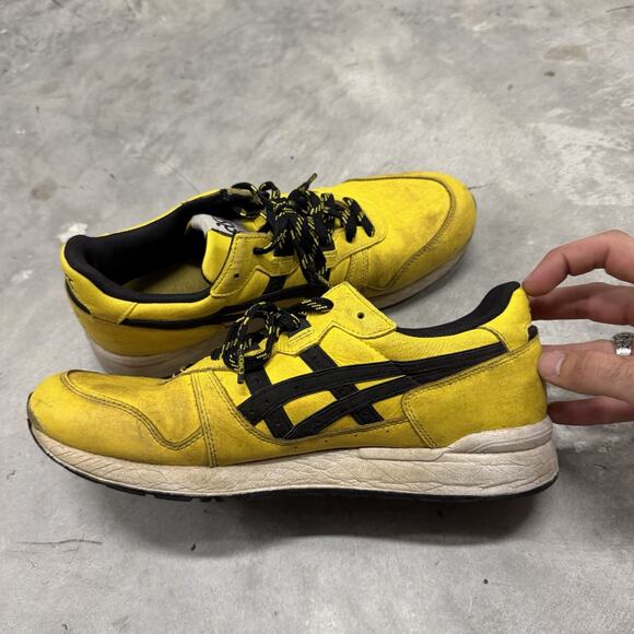 Asics Men’s Tiger Gel-Lyte Cobra Kai Dojo Pack Yellow/Black Size 11 US 1191A036 - Picture 4 of 9